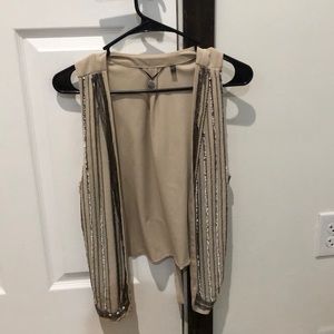 BKE boutique sequin vest